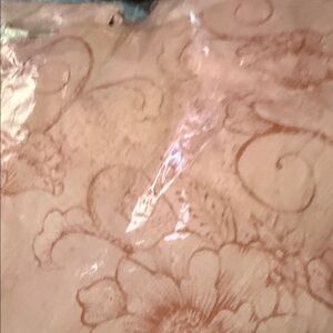 Tommy Bahama Peach Silk Fabric Sleeveless Dress .